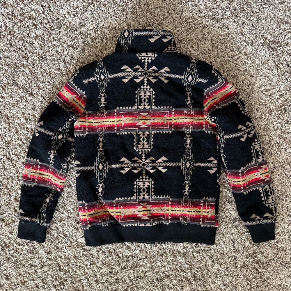 Rock n Roll Cowboy Black Aztec-Patterned Jacket - Picture 2 of 5